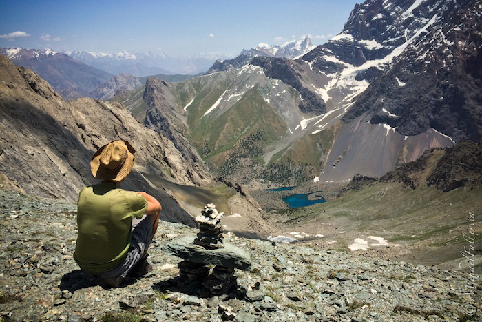 Myke at Alaudin Pass, Tajikistan 3860m