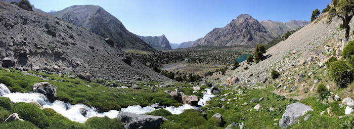 Kulikalon Lakes hiking Tajikistan